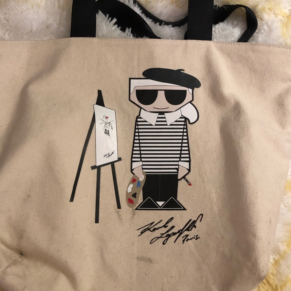 Karl Lagerfeld Tote Bag
